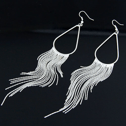 Silver Tassels