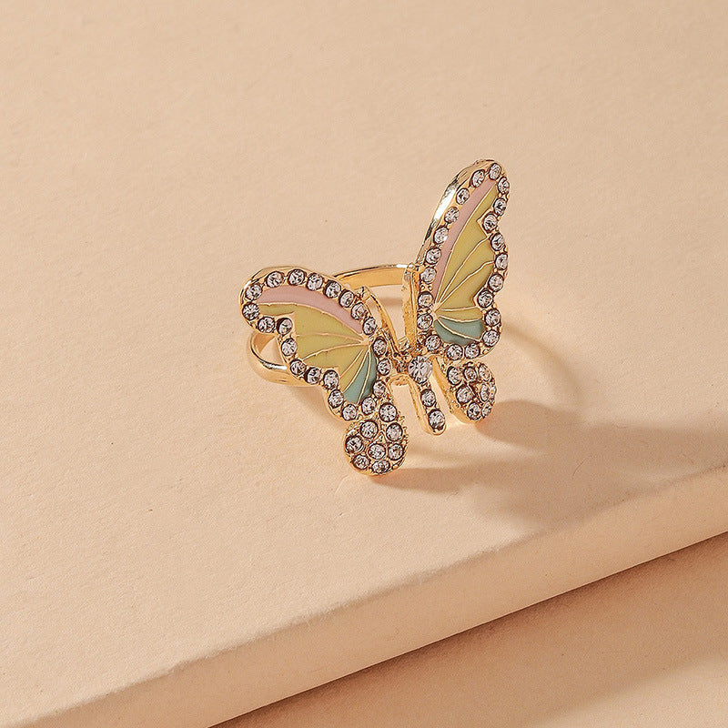 Yellow Butterfly- Ring