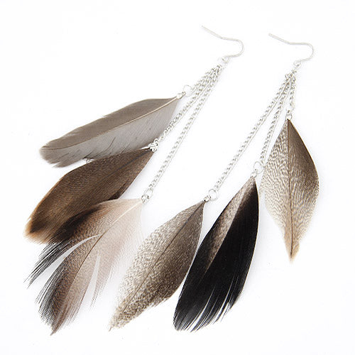 Fashionable Feathers - Brown