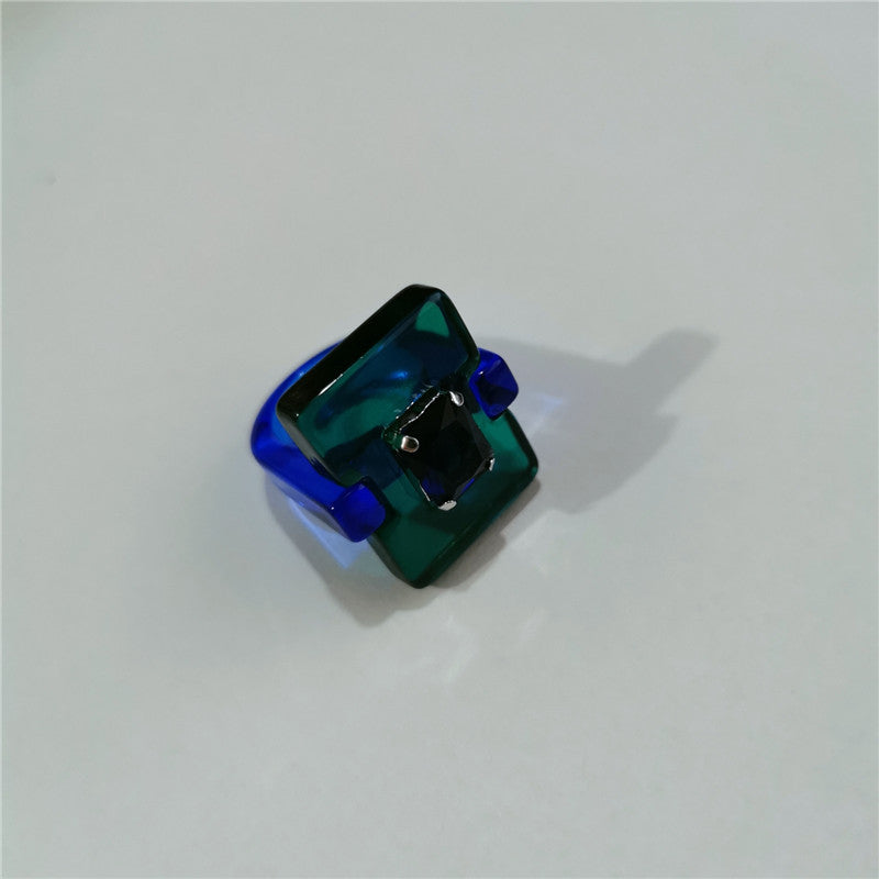 Idol- Blue/Green